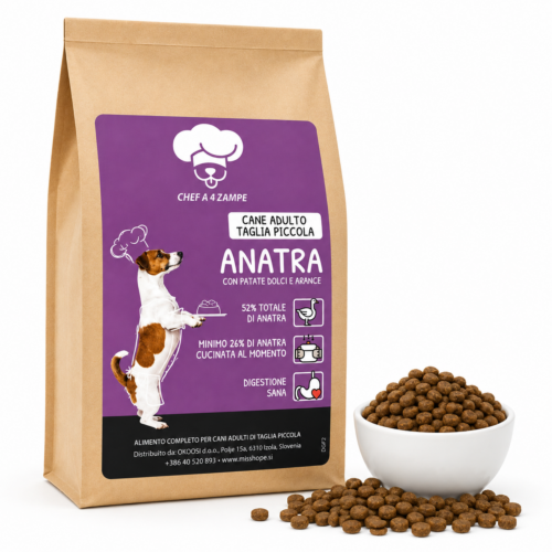 Hrana za pse – Briketi Chef a 4 Zampe MINI raca
