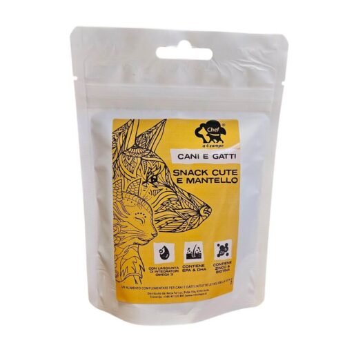 FUNKCIONALNI PRIBOLJŠKI CHEF A 4 ZAMPE - Skin&Coat 70g