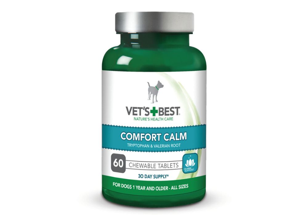 Vet’s Best Comfort Calm naravne tablete za pomiritev psa.