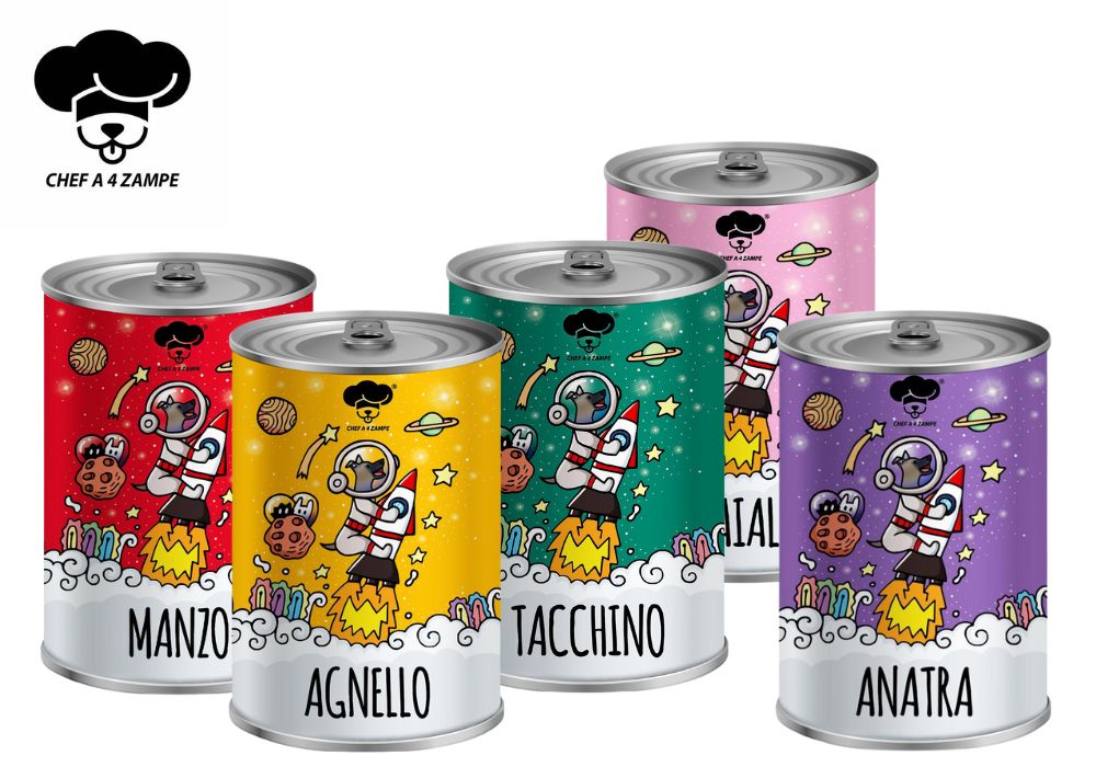 konzerve chef a 4 zampe