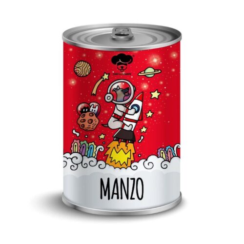 Konzerva chef a 4 zampe GOVEDINA 400g