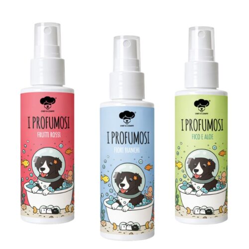 Parfum za pse brez alkohola chefa4zampe